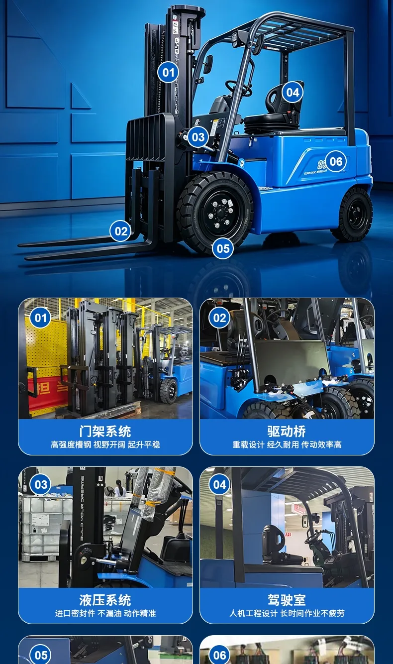 比亚迪4吨电动叉车(图5)